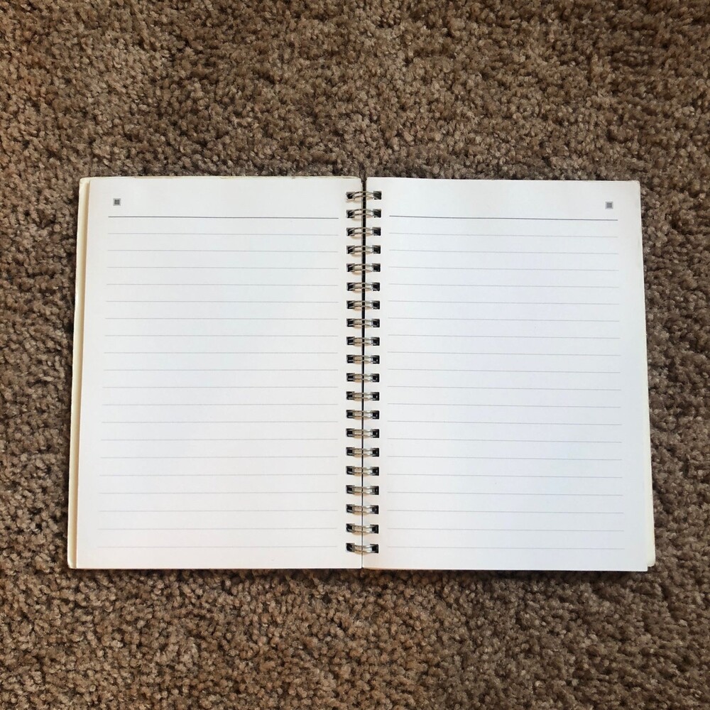 Brown Ruled Leatherlike Notebook - Picture 3 of 6